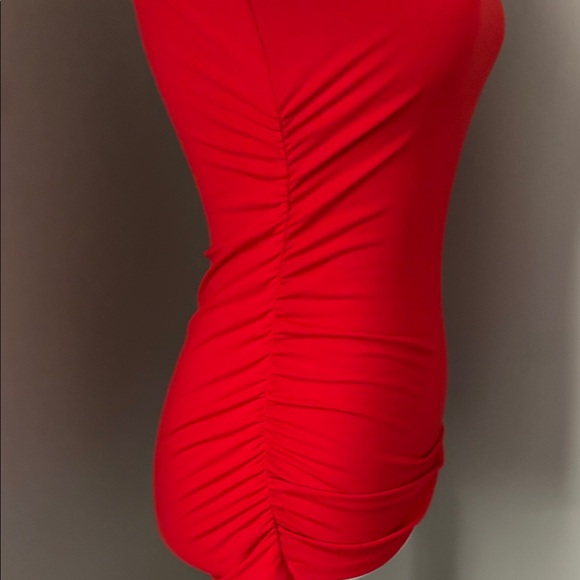 ๐Boston Proper Red Turtleneck Top XXS - Picture 2 of 4